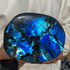 4.2lb Natural Labradorite Quartz Crystal Display Mineral Specimen Healing picture