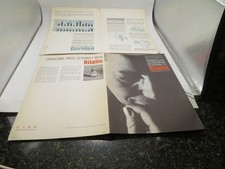 Vintage Advertising CIBA RITALIN & DORIDEN 1957 2 PAGE BROCHURES picture
