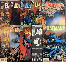Batman Comic Lot #408-521 VF-NM+ (x10 Book Lot) 497 500 DC 1987 picture
