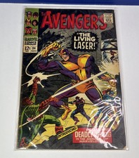 The Avengers #34 The Living Laser Marvel Comics 1966 picture
