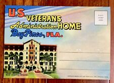 Vintage Unmailed Postcard Set Veterans Administration Home - Bay Pines FL picture