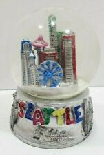 Seattle Skyline Glass Rainbow Snow Globe Souvenir Gift 2