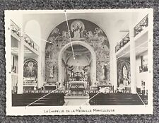 RPPC La Chapelle De La Medaille Miraculeuse France Real Photo Postcard Unposted picture