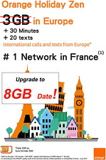 Orange Holiday Europe - 3GB Internet Data in 4G/LTE currently 8GB promotion + + picture