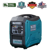 Konner & Sohnen Inverter Generator KS 2000iS 2000W Portable Quiet Gas Pure Sine picture
