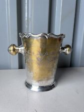 Vintage Engraved Flower Pattern Ice Bucket picture