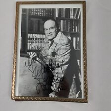 Bob Hope Autographed Photograph Picture Personalized Actor Comedian Framed picture