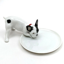 Lladro Boutique French Bulldog w/ Dish Figurine 500 Madison New York Daisa 2012 picture