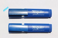 Drug Rep Pens 2 TEQUIN Blue High-lighters New Rare Find picture