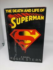 The Death of Life of SUPERMAN (1993) HC/DJ Roger Stern Novel picture