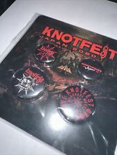 Slipknot 4 Pins Knotfest Japan 2020 Sealed New picture