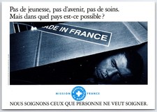 1993 Médecins du Monde Postcard "Made IN France" Social Exclusion Aid picture