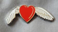 *NEW* HIV Aids Awareness Remembrance Angel red enamel badge / brooch. Charity. picture