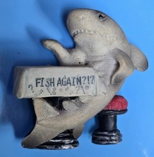 2½" Great Shark Week Funny "Fish Again" Bar Souvenir Resin Locker Fridge Magnet picture