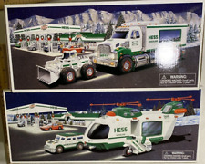 LOT Vintage Hess 2001 Helicopter Motorcycle Cruiser 2008 truck new unopened picture