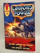 Legions Of Power #1 Action Figure Reprint Comic Enemy Within Bill Fugate New NM picture