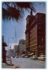 c1960 Looking South Central Ave. Van Buren Exterior Phoenix Arizona AZ Postcard picture