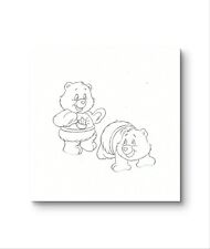 Care Bears Classic Series Animation Drawing, 1988: Baby Tugs and Baby Hugs Bear picture