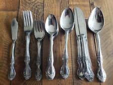 35 PCS VINTAGE REED & BARTON REBACRAFT CANDACE ANDREA STAINLESS FLATWARE picture