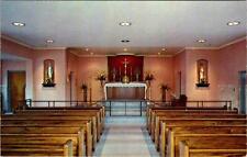 Williamsville, NY New York ST FRANCIS HOME FOR THE AGED~Chapel Interior Postcard picture