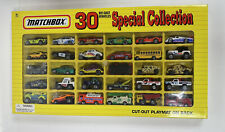 Vintage 1993 Matchbox 30 Vehicle Special Collection Pack Cut-Out Track On Back picture