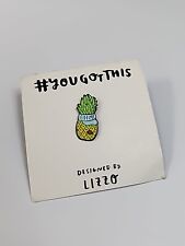 Pineapple With Eat Me Visor Lapel Pin Designed By Lizzo #yougotthis picture