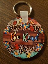 Be Kind Autism Keychain.   picture