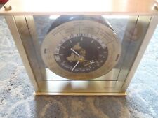 Vintage Seiko World Time Zone Clock with Airplane - 1980's - for Mantle or Desk picture