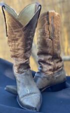 Exotic and beautiful Bronze-colored STINGRAY Old Gringo Cowboy boots picture