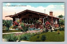 CA-California, A Typical Bungalow In California, Vintage Postcard picture