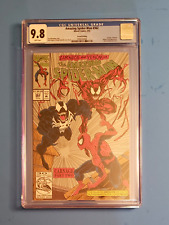 Amazing Spider-Man #362 CGC 9.8 Venom & Carnage Appearance Silver Ink Cover 1992 picture