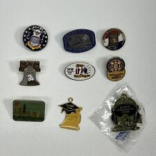 (Lot Of 9) VFW Veterans Of Foreign Wars Charm Lapels Pins picture