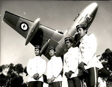 LD237 1975 Original Photo MALAYSIAN AIR FORCE GRADUATE PILOTS RAAF'S PEARCE BASE picture