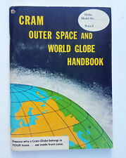 CRAM'S Outer Space And World Globe Handbook Softcover Vintage 1975  picture