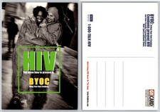 Continental NYC Health HIV Prevention BYOC Bring Your Own Condom Postcard picture