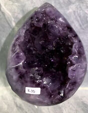 18.3LB TOP Natural Uruguay Amethyst geode quartz crystal Dinosaur egg Decor picture