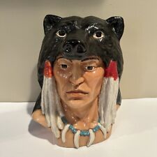 Native Amercian Bust Head Statue picture