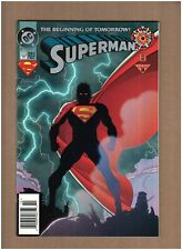 Superman #0 Newsstand DC Comics 1994 Zero Hour Dan Jurgens VF/NM 9.0 picture