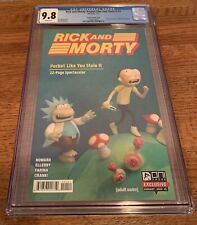 Rick and Morty Pocket Like You Stole It #1 CGC 9.8 Oni Press “Nintendo Power” picture