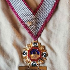 1978 Daughters of the Nile Past Queen Medal Masonic Shriners Knights Templar picture