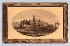 1914. LAKOTA, ND. EPISCOPAL CHURCH & PARSONAGE. POSTCARD FX22 picture