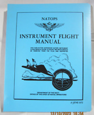 1972 DEPARTMENT OF THE NAVY NATOPS INSTRUMENT FLIGHT MANUAL picture