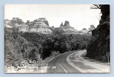 RPPC Red Cliff Along Highway 89 Oak Creek Arizona Unposted Real Photo Postcard picture