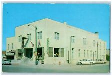 c1960's Antlers Hotel Exterior Roadside Newcastle Wyoming WY Unposted Postcard picture