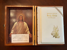 Holy Bible Memorial Edition with Concordance In Wooden Box picture
