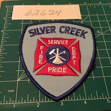 Silver creek Random Fire Department Uniform Patch Iron on picture