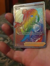 Pokemon Nessa 196/185 Vivid Voltage Rainbow Secret Rare Full Art  picture