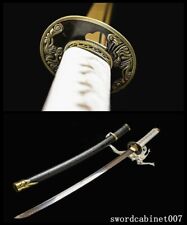Katana clay tempered T10 steel blade Yamato Samurai Sword Devil May Cry Virgil  picture