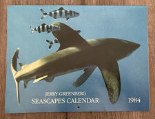 NOS Seascapes Calendar 1984 Jerry Greenberg Underwater Marine Photography Sea picture