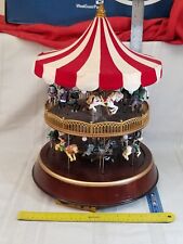 Mr. Christmas Double Decker Carousel. Untested no power supply cord picture